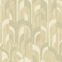 Art deco arches pattern Modern Wallpaper Design - 1209-3