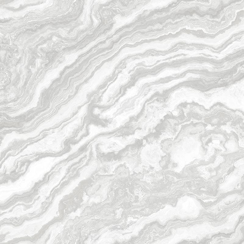 Abstract Stone Cut Design Wallpaper - White