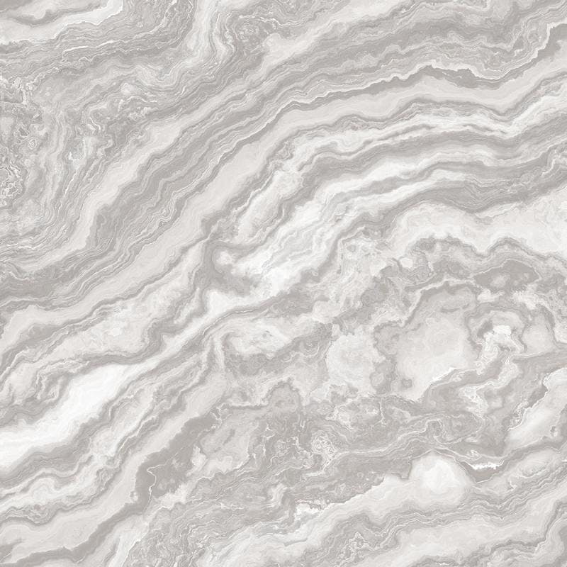 Abstract Stone Cut Design Wallpaper - Light Grey