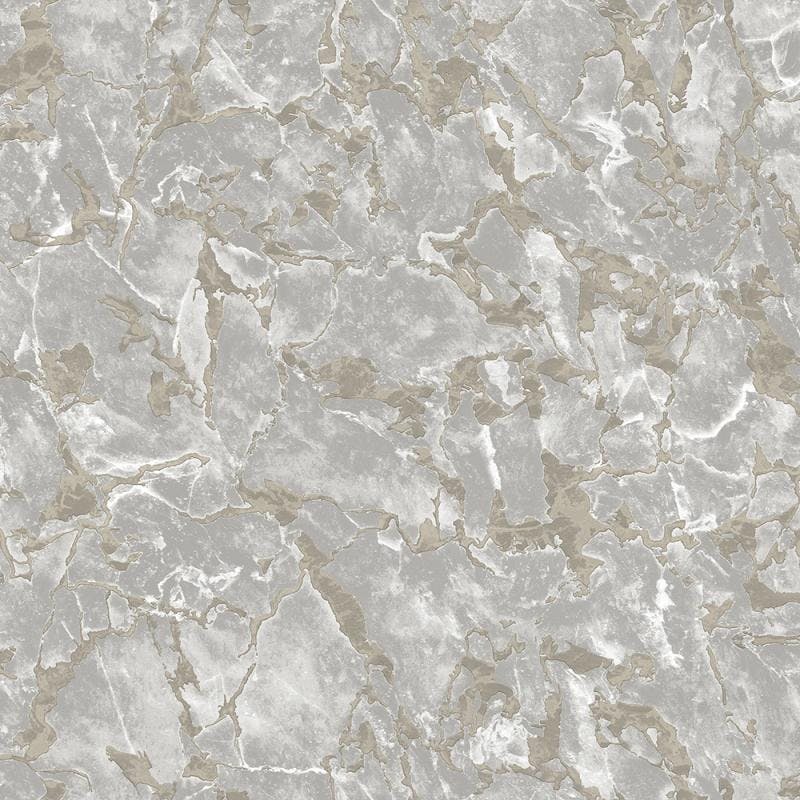 Abstract Stone Design Wallpaper - Grey Beige