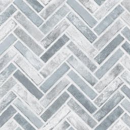 Realistic Multi Color Tile Design wallpaper - Grey Blue