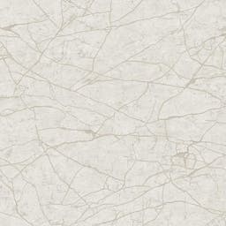 Abstract Stone Design with metalic veins wallpaper - Cream