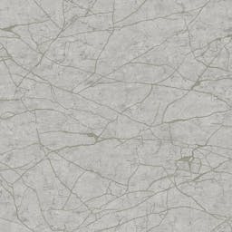 Abstract Stone Design with metalic veins wallpaper - Grey