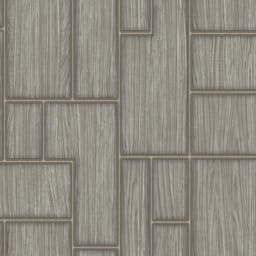 Abstract Multi Line Geometric Design with wooden background wallpaper - Dark Grey