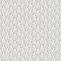 Overlapping Textured Diamond Wallpaper - Grey