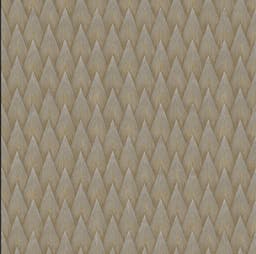 Overlapping Textured Diamond Wallpaper - Golden Brown