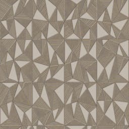 Modern Geometric Design Wallpaper - Brown