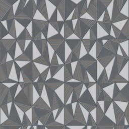 Modern Geometric Design Wallpaper - Dark Grey