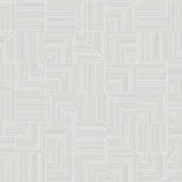 Geometric Modern Square Wallpaper - Light Grey