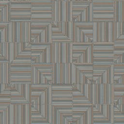 Geometric Modern Square Wallpaper - Blue Brown