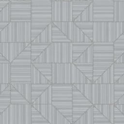 Geometric Modern Square Wallpaper - Grey