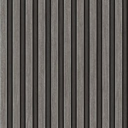 2 Tone Striped Wallpaper - Grey