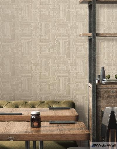 Abstract stylised woven modern pattern wallpaper