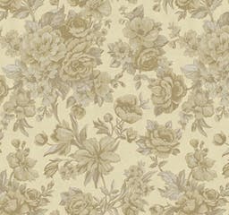 Blooming Roses floral pattern wallpaper - 5806-1