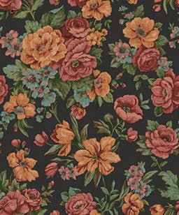 Blooming Roses floral pattern wallpaper - 5806-6