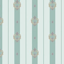 Striped Neoclassical Wallpaper - 7804-2