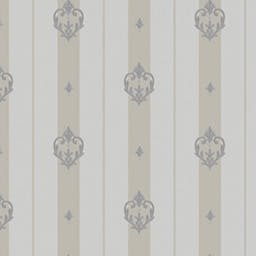 Striped Neoclassical Wallpaper - 7804-3