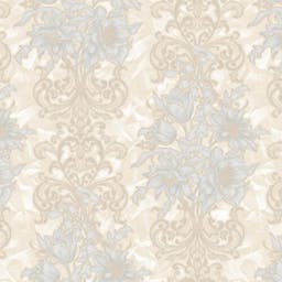 Floral Rococo Damask Luxury Wallpaper - 7805-1