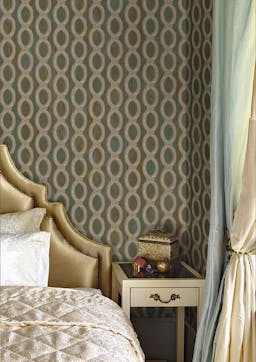 Stylish chain patterned Wallpaper - 7808