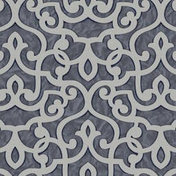 Bold neoclassical damask wallpaper - 7810-4