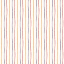 Multi Striped wallpaper for kids room - 8906-1