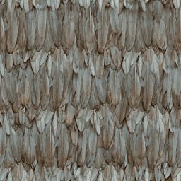 Abstract Modern Bird Feather Textured Wallpaper - 9913-5