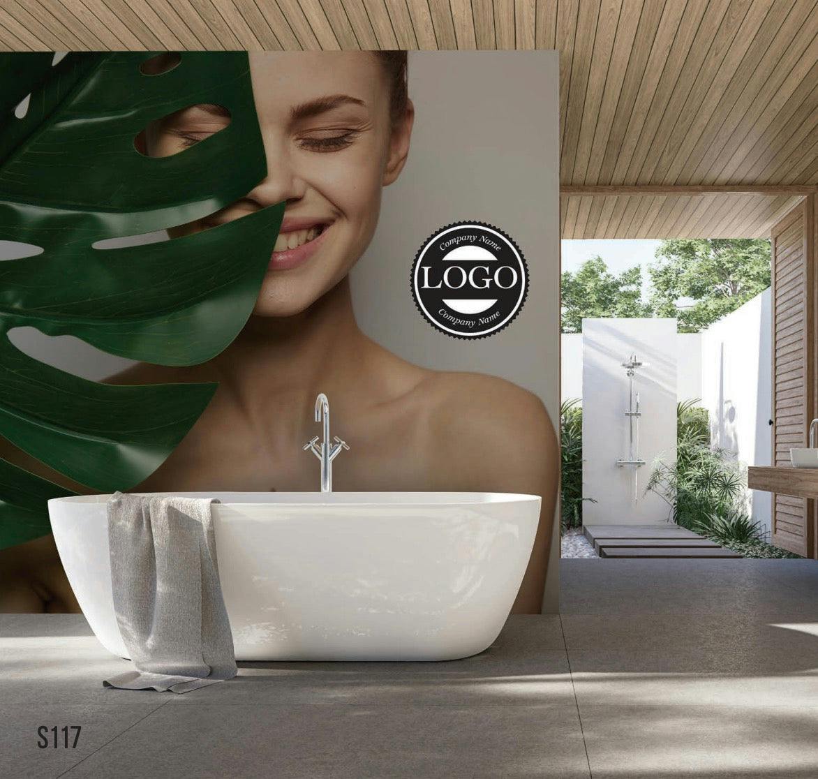 Transform Your Spa or Beauty Salon with Serene Beauty | Customizable Elegance Wallpaper Murals