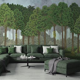 Tall Trees Mural Design Wallcovering - SE306