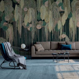 Abstract Cypress Tree Mural Wallcovering - SE309