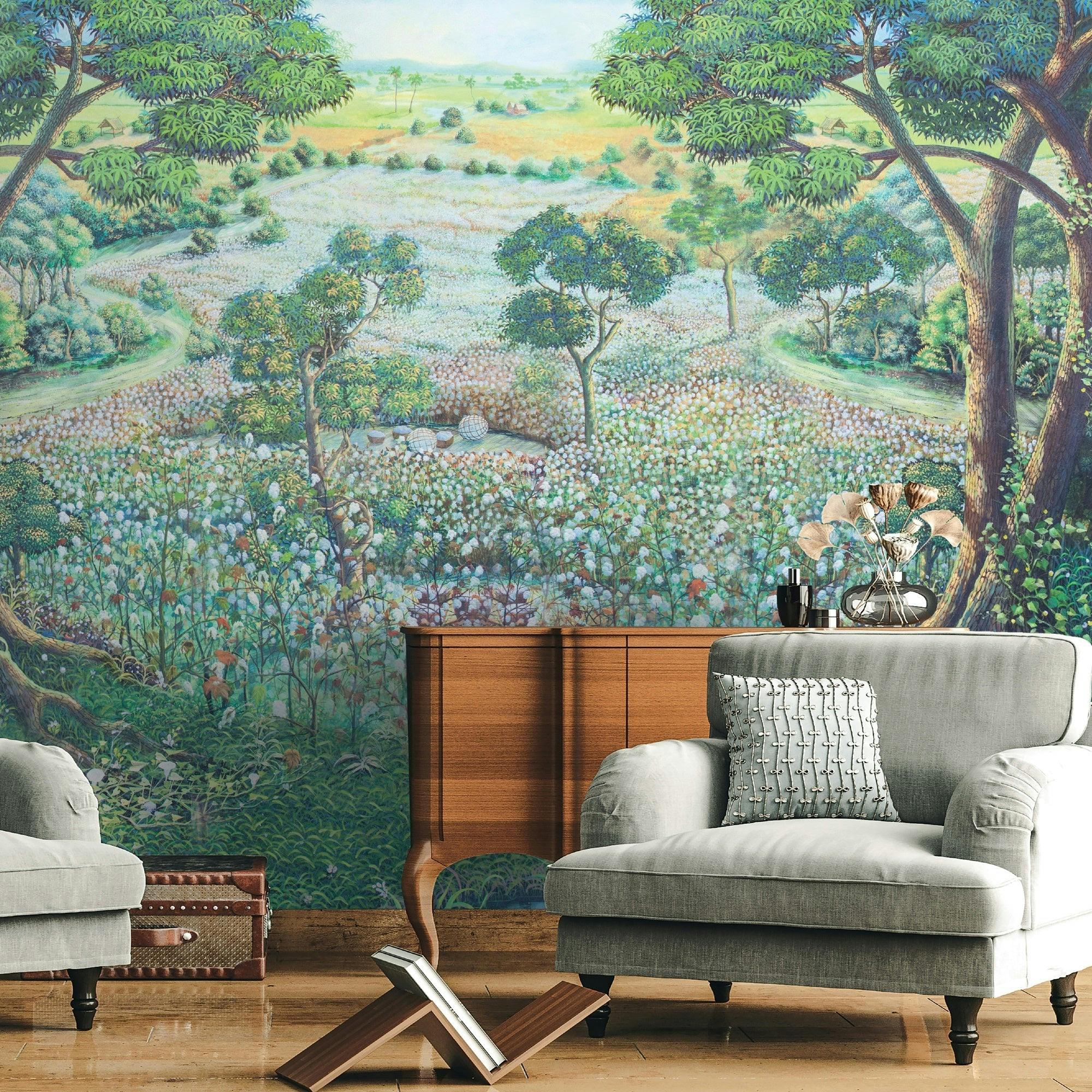 Fields of Nature Mural Wallcovering